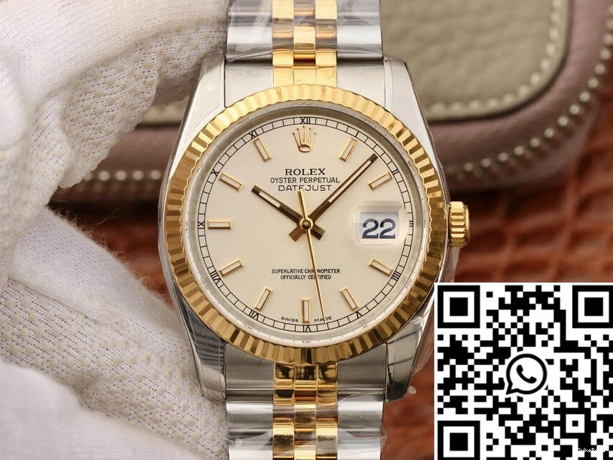 Factory Datejust 36MM 116233 Rolex AR Gold Yellow 0718